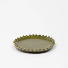 EDEN SIDE PLATE GREEN DIA16 